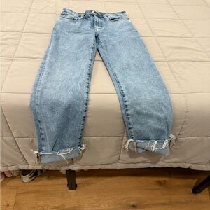 Kensie Light Blue Boyfriend Jeans